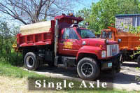 Single Axle Dump Truck