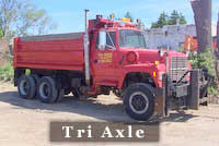 Tri Axle Dump Truck